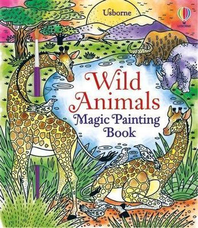 Wild Animals Magic Painting Book - Readers Warehouse