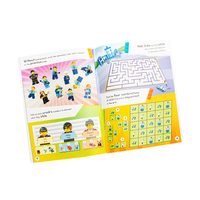 Lego City Time To Play - Chief Wheeler Activity Book - Readers Warehouse