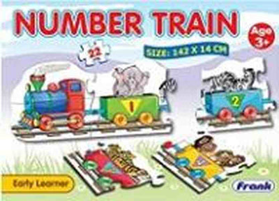 Number Train  - 22 Piece Puzzle | Readers Warehouse