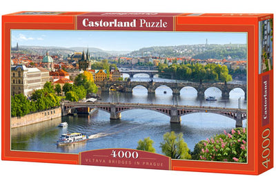 Vltava Bridges In Prague - 4000 Piece Puzzles - Readers Warehouse