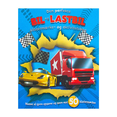 Bil og Lastbil Klistermærke og Aktivitetsbog (Danish) - Readers Warehouse