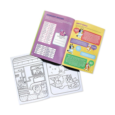 Bluey's Box Of Fun - 5 Activity titles - Readers Warehouse