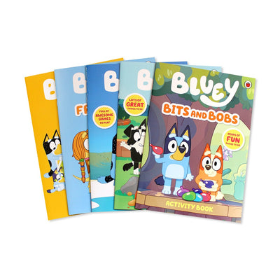 Bluey's Box Of Fun - 5 Activity titles - Readers Warehouse