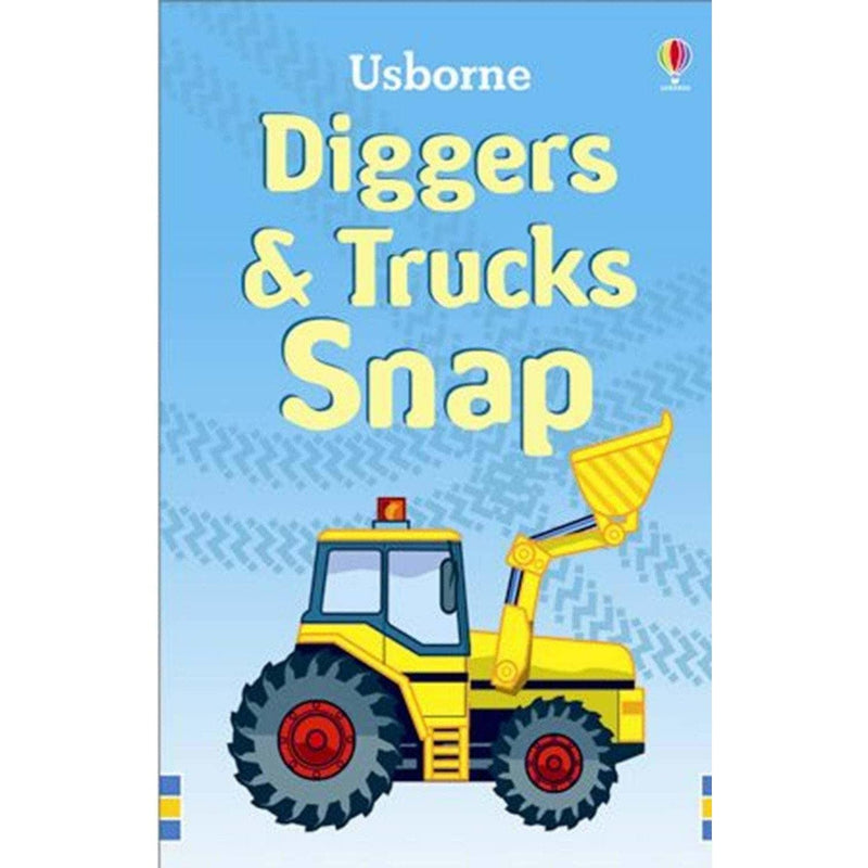 Diggers & Trucks Snap Cards - Readers Warehouse
