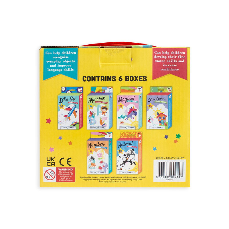 Flash Cards Box set 6 in 1 - Readers Warehouse