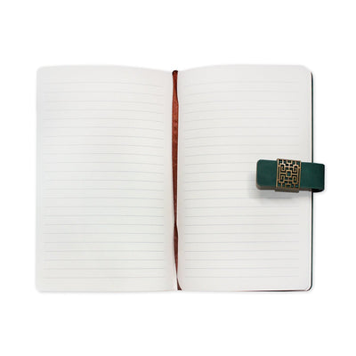 Green Padded A5 Notebook - Readers Warehouse