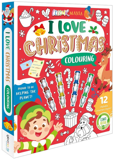 I Love Christmas Colouring Box Set - Readers Warehouse