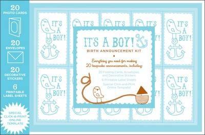 It's A Boy! Announcement Kit - Readers Warehouse