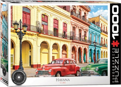 La Havana Cuba 1000 Piece Puzzle Box Set - Readers Warehouse