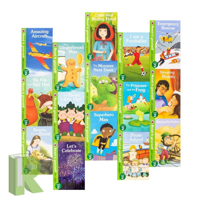 Ladybird - Read It Yourself - Level 1 To 4 - 50 Books - Readers Warehouse