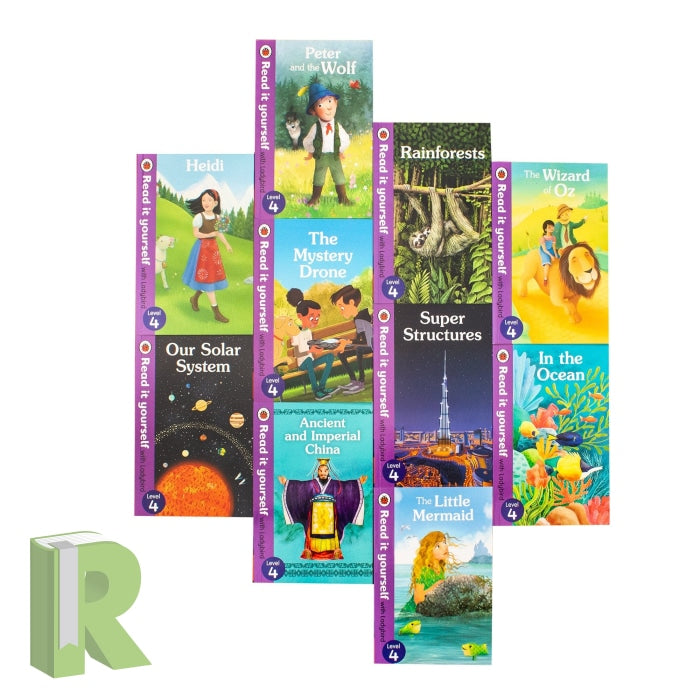 Ladybird - Read It Yourself - Level 1 To 4 - 50 Books - Readers Warehouse