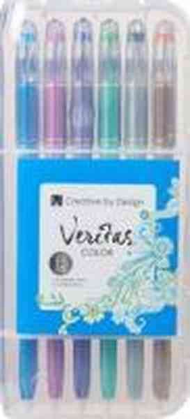 Metallic Glittering Colouring 12 Pen Set - Readers Warehouse